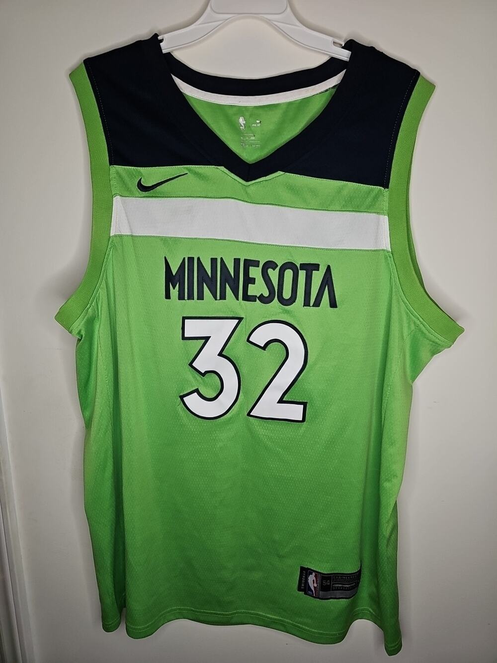 Minnesota Timberwolves Karl-Anthony Towns NIKE Statement Swingman Jersey Size 54